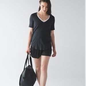 Lululemon Love Tee Heathered Black